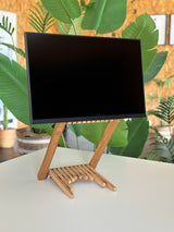 Front view off Foote with 18 inch monitor