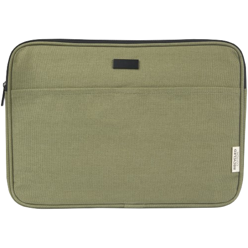 Front view of the kaki green sleeve for 15/16 inch Footes.